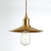 Sleek Flat Pendant Lamp-DWHOME