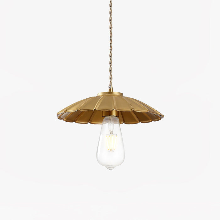 Sleek Flat Pendant Lamp-DWHOME