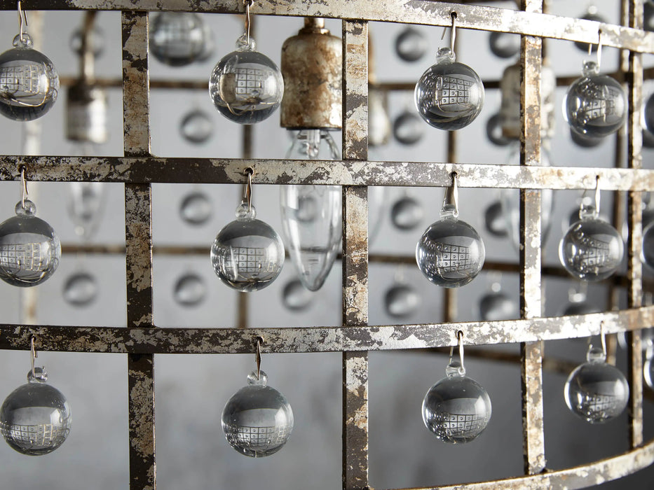 La Cage Round Chandelier 6/8/12 Light-DWHOME