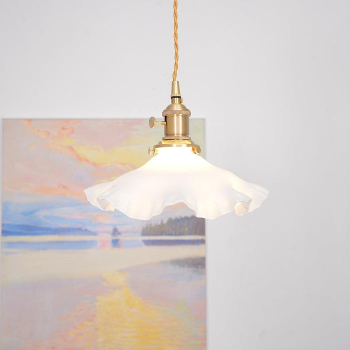 Small Floral Pendant Lamp-DWHOME