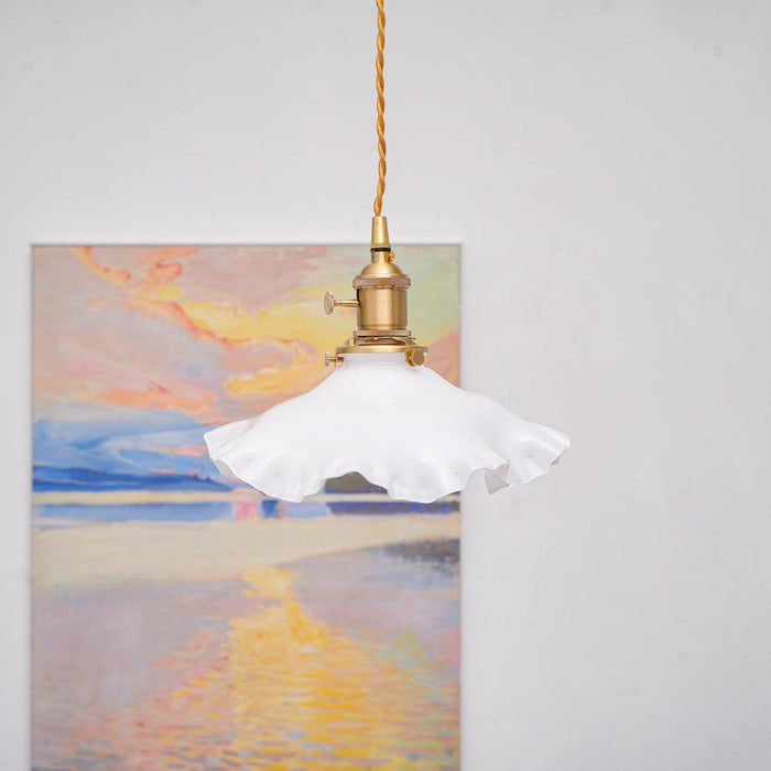 Small Floral Pendant Lamp-DWHOME