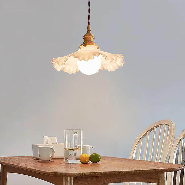 Small Floral Pendant Lamp-DWHOME