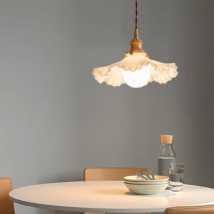 Small Floral Pendant Lamp-DWHOME