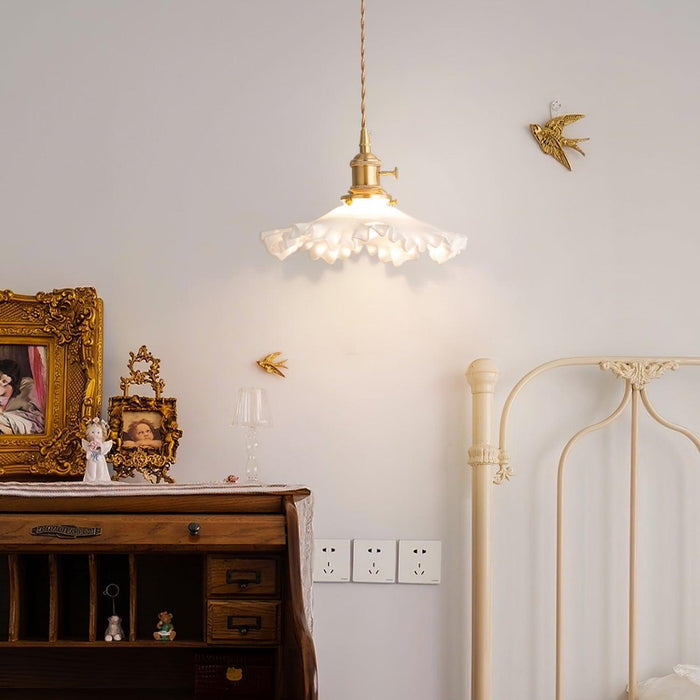 Small Floral Pendant Lamp-DWHOME