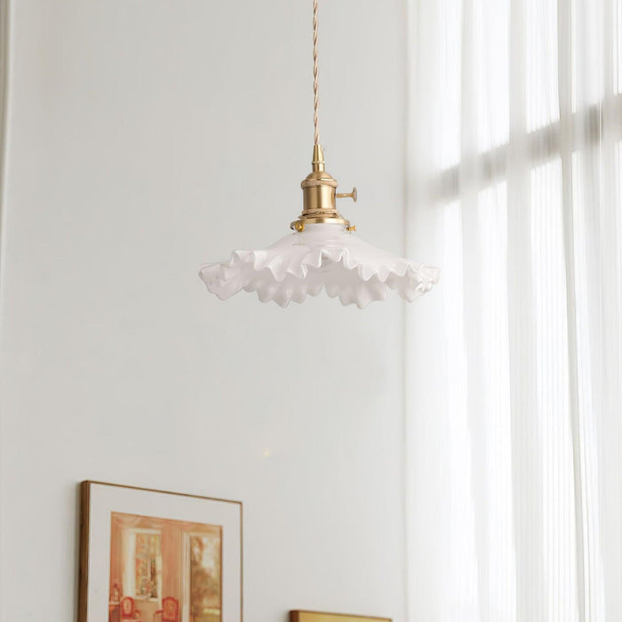 Small Floral Pendant Lamp-DWHOME