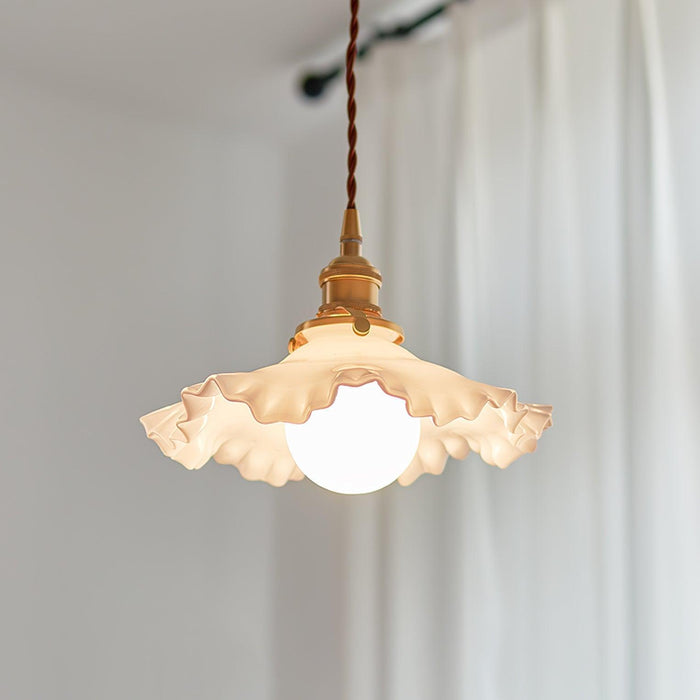 Small Floral Pendant Lamp-DWHOME