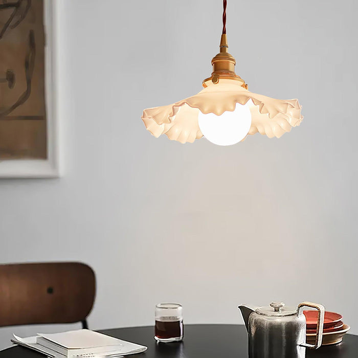 Small Floral Pendant Lamp-DWHOME