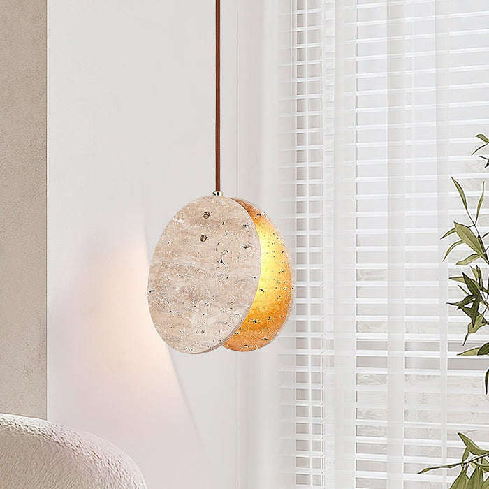 Solstice Stone Pendant Light-DWHOME