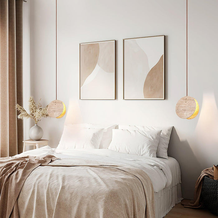 Solstice Stone Pendant Light-DWHOME