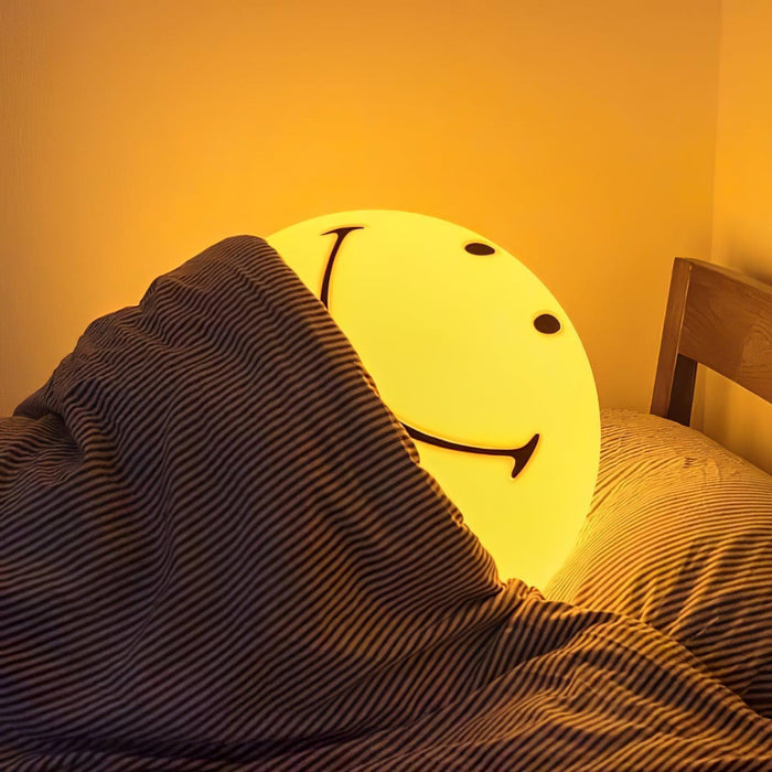 Lampe de table rechargeable souriante - DWHOME