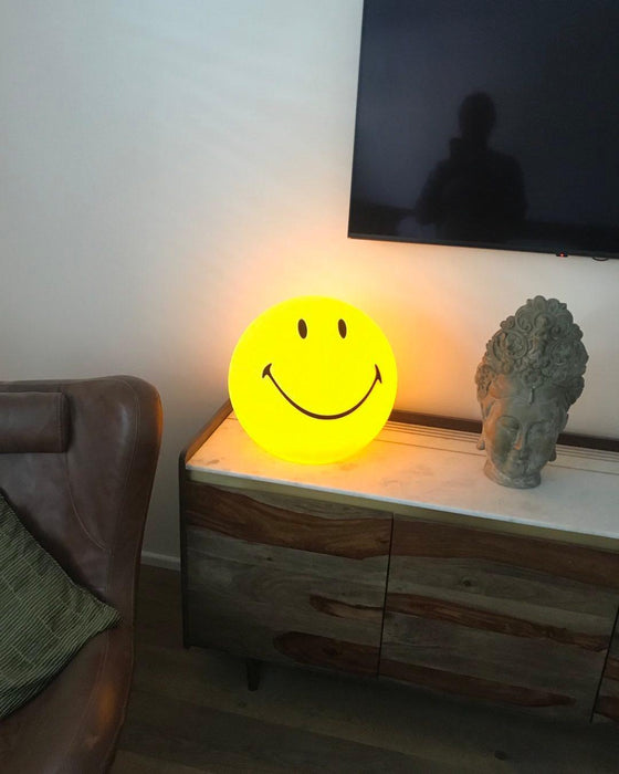 Lampe de table rechargeable souriante - DWHOME