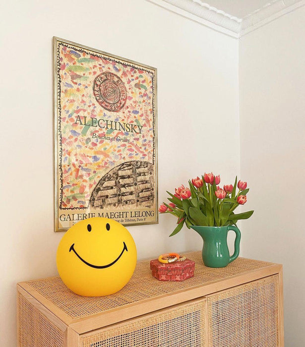 Lampe de table rechargeable souriante - DWHOME