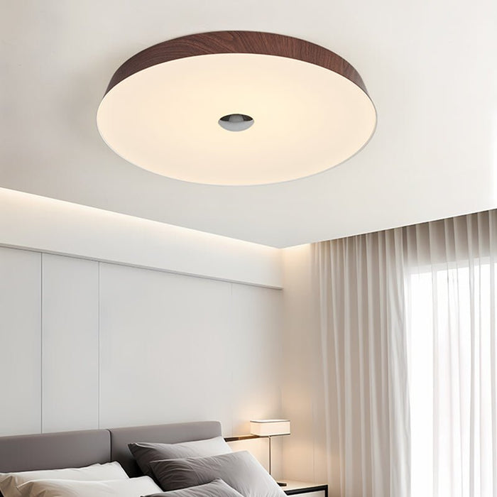 Solace Woodgrain Ceiling Light-DWHOME