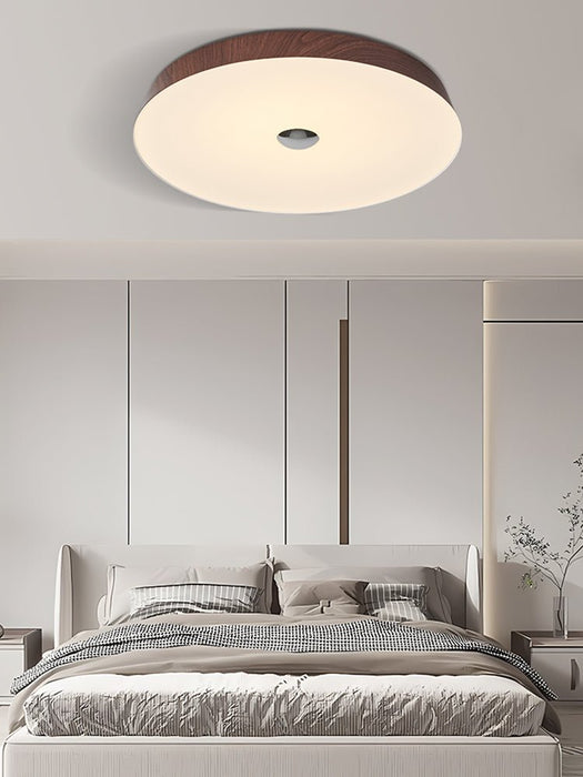 Solace Woodgrain Ceiling Light-DWHOME