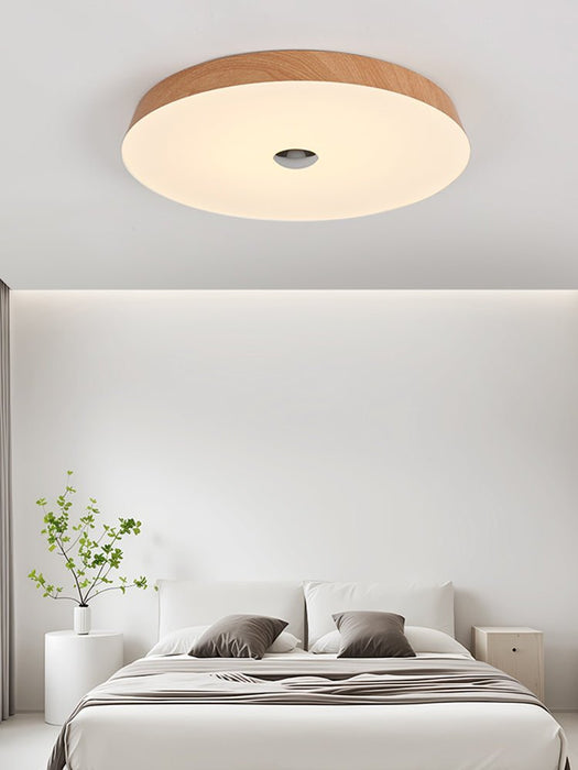 Solace Woodgrain Ceiling Light-DWHOME