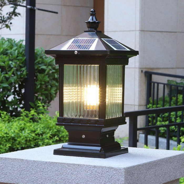 Solar Classic Lantern Solar Outdoor Light-DWHOME