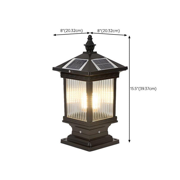 Solar Classic Lantern Solar Outdoor Light-DWHOME