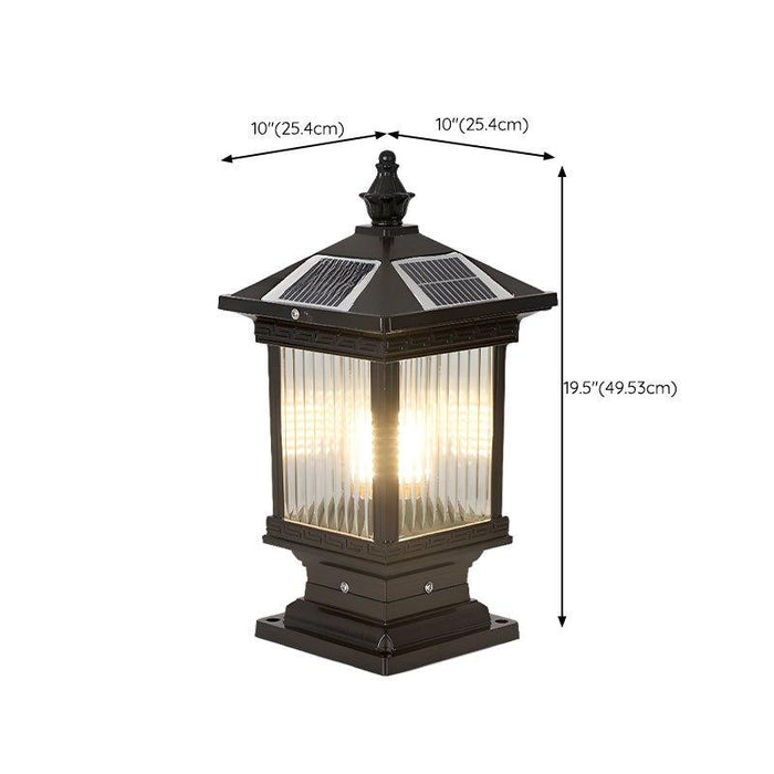Solar Classic Lantern Solar Outdoor Light-DWHOME