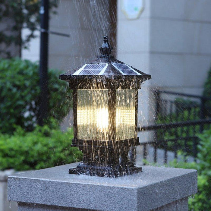 Solar Classic Lantern Solar Outdoor Light-DWHOME