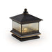 Diamond Solar Post Outdoor Light-DWHOME