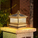 Diamond Solar Post Outdoor Light-DWHOME
