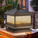 Diamond Solar Post Outdoor Light-DWHOME