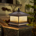 Diamond Solar Post Outdoor Light-DWHOME