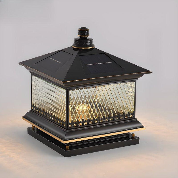 Diamond Solar Post Outdoor Light-DWHOME