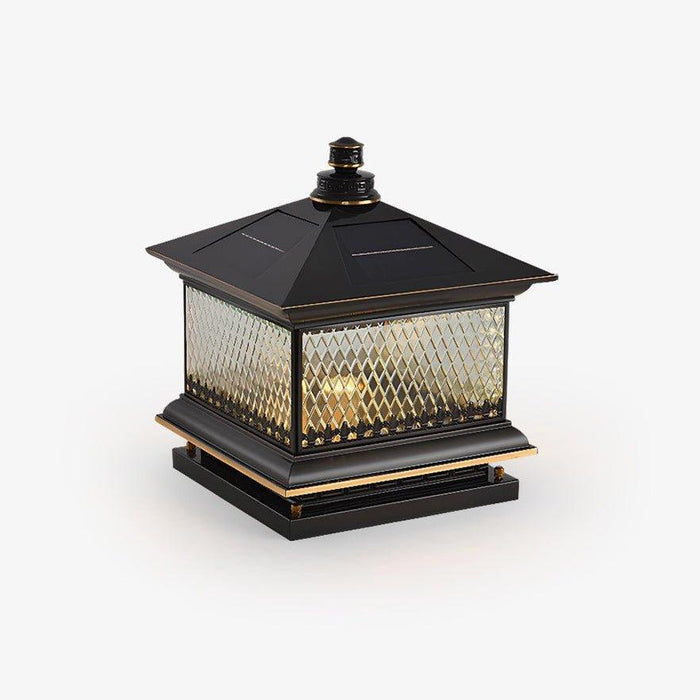 Diamond Solar Post Outdoor Light-DWHOME