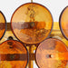 Solaris Disc Murano Chandelier-DWHOME