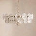 Solaris Disc Murano Chandelier-DWHOME