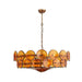 Solaris Disc Murano Chandelier-DWHOME