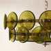 Solaris Disc Murano Chandelier-DWHOME