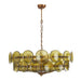 Solaris Disc Murano Chandelier-DWHOME