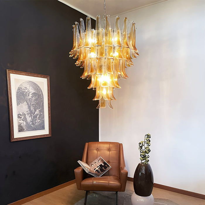 Solenne Murano Glass Chandelier-DWHOME