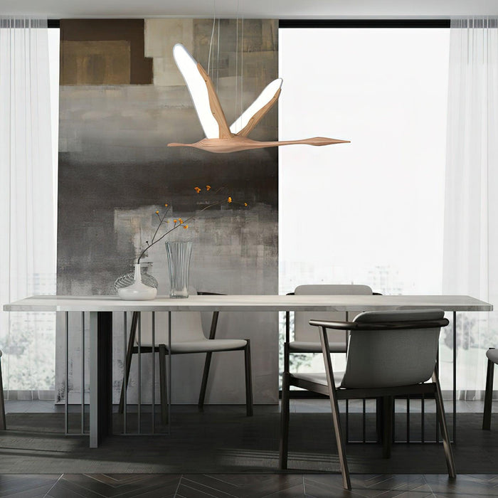 Solitude Crane Pendant Lamp-DWHOME