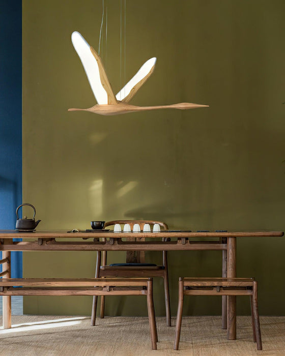 Solitude Crane Pendant Lamp-DWHOME