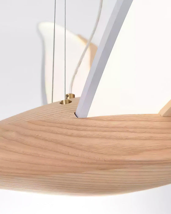 Solitude Crane Pendant Lamp-DWHOME