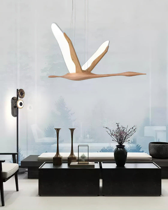 Solitude Crane Pendant Lamp-DWHOME