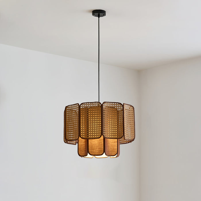 Soltera Woven Pendant Lamp-DWHOME
