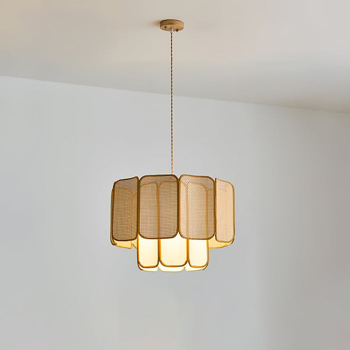 Soltera Woven Pendant Lamp-DWHOME