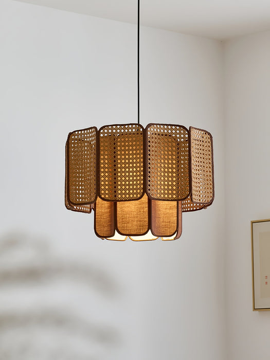 Soltera Woven Pendant Lamp-DWHOME
