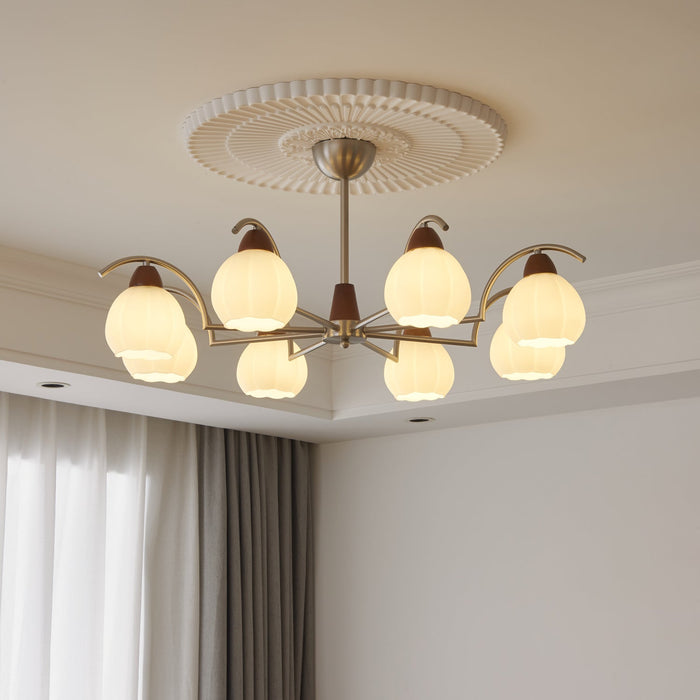 Soluna Bloom Chandelier-DWHOME