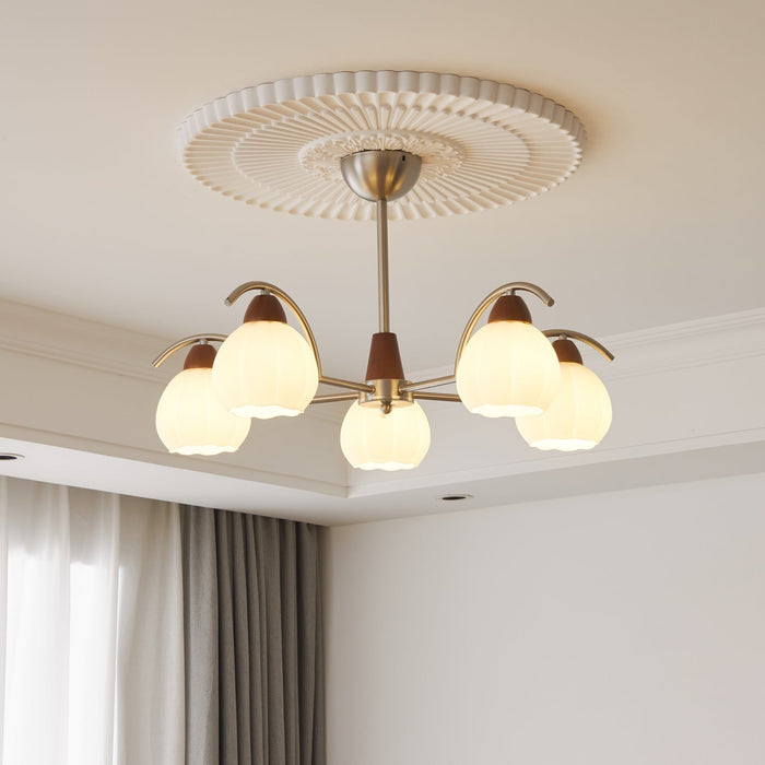 Soluna Bloom Chandelier-DWHOME
