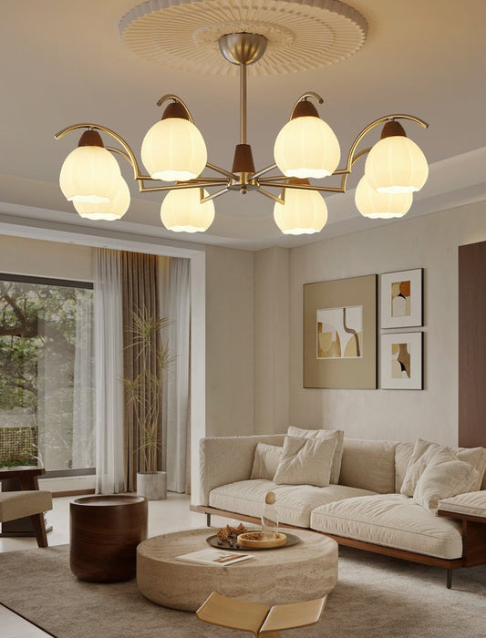 Soluna Bloom Chandelier-DWHOME