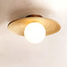 Soluna Wood Ceiling Light-DWHOME