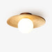 Soluna Wood Ceiling Light-DWHOME