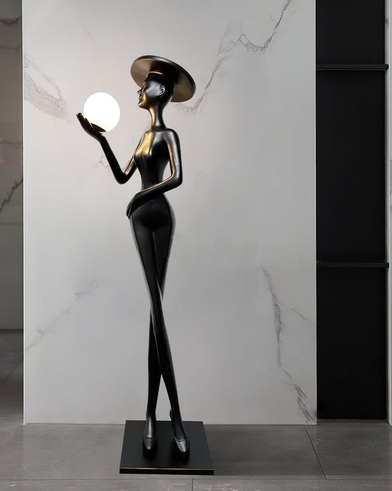 Sophia Elegance Sculpture Floor Lamp - DWHOME
