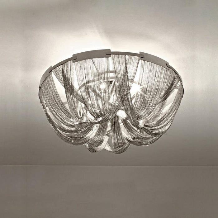 Tassel Aluminum Chain Ceiling Light - DWHOME