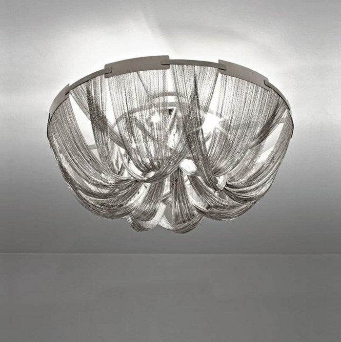 Tassel Aluminum Chain Ceiling Light - DWHOME